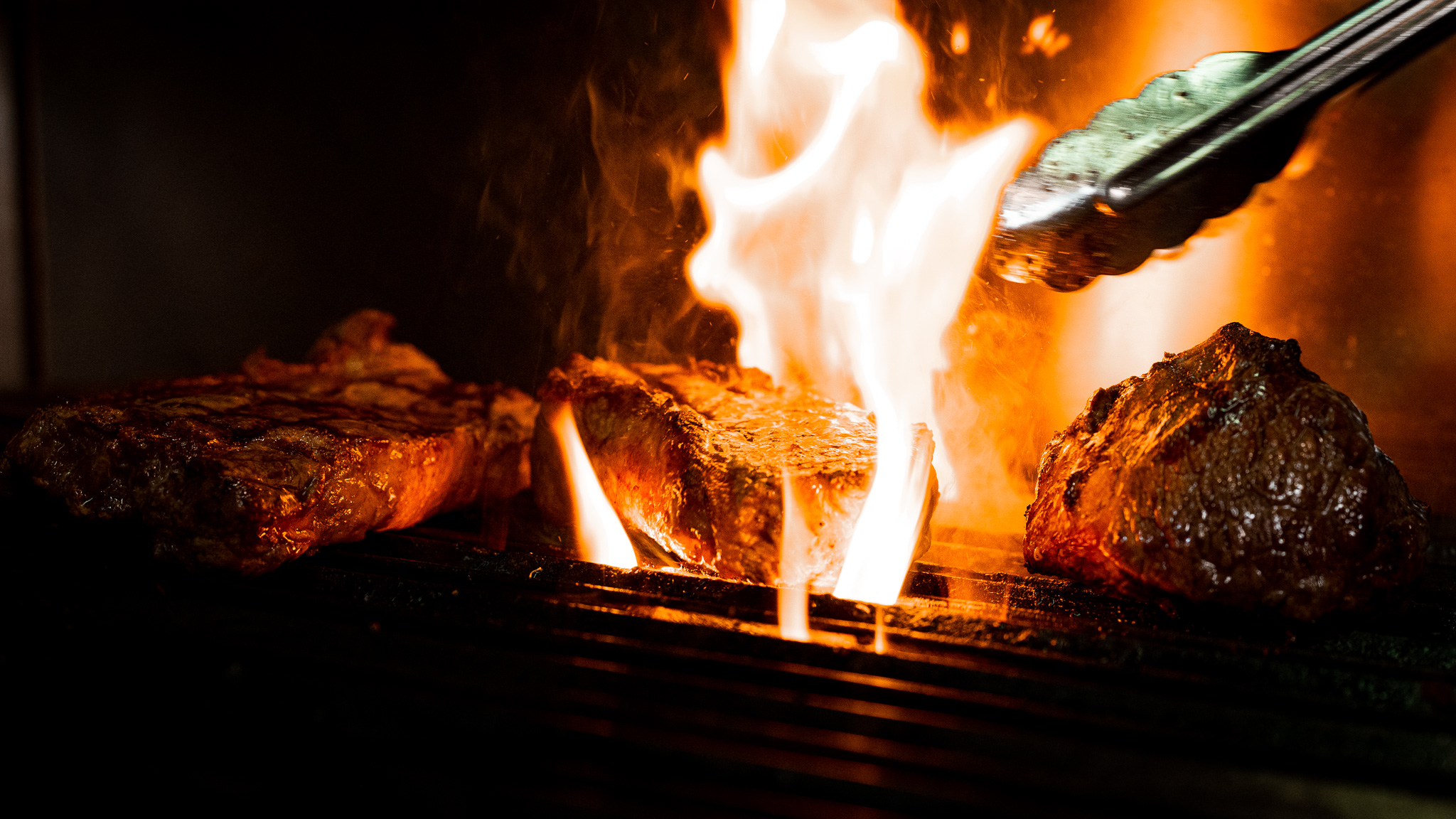 Foto vom Grillfleisch, aufgenommen von twoseconds, beim Videodreh für Bofrost